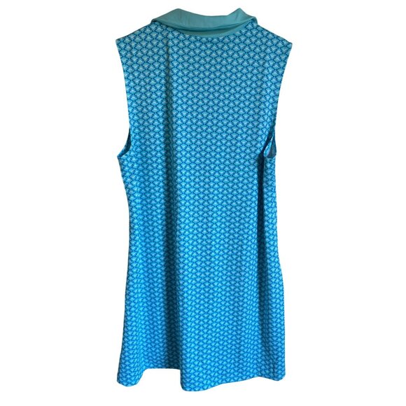Sigrid Olsen Golf Tennis Athletic Dress Light Blue Polo Sz XL Pickleball - Picture 2 of 6
